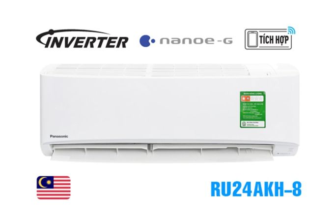 Điều hòa Panasonic 1 chiều 24000BTU inverter RU24AKH-8