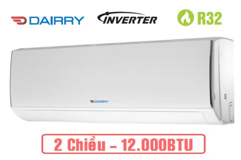 Điều hòa Dairry 2 chiều 12000BTU inverter i-DR12KH